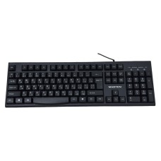 Клавиатура + Мышь Marten KM100 Проводной Анг/Рус/Каз Черный