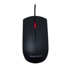 Клавиатура + Мышь Marten KM100 Проводной Анг/Рус/Каз Черный