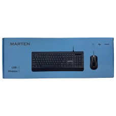 Клавиатура+ Мышь Marten KM002 Проводная