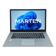 Ноутбук MARTEN 737A6 Серый(БеКор)128SSD/8GB/12GB/Celeron/J3455/1.5/USB3.0/2xUSB2.0/LAN/SD/MJack/MiniHDMI Б/У