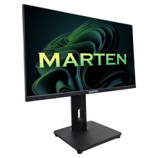Монитор Marten 23.8" PrimeWatch-24 толстый 1920*1080P IPS, 75Гц, VGA, HDMI, DVI