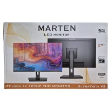 Монитор Marten 27" UltraVista V2 165 Hz / 1xDisplayPort / 1xHDMI / 1xDVI / 1xVGA 27FHD165IDHDA