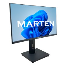 Монитор Marten 24 PixelPro X1 1K/FHD/75Гц/IPS/2xHDMI/VGA/DP/Mic-com/Kensigton/рег.выс/пов.90/Черный