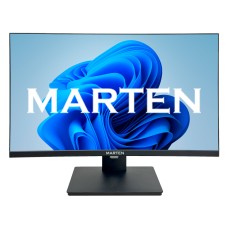 Монитор Marten 24 PixelPro 1K/FHD/75Гц/2xHDMI/VGA/DP/Mic-com/динам/Kensigton/фикс.подс/Черный