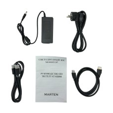 Монитор Marten 27 ClearView 1K/FHD/180Гц/IPS/2xHDMI/DP/Mic-com/динам/Kensigton/рег.выс/пов.90/Черный