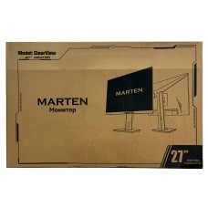 Монитор Marten 27 ClearView 1K/FHD/180Гц/IPS/2xHDMI/DP/Mic-com/динам/Kensigton/рег.выс/пов.90/Черный