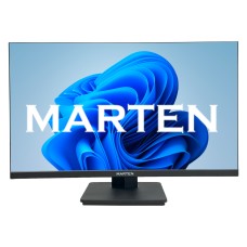 Монитор Marten 27 ClearView 1K/FHD/180Гц/IPS/2xHDMI/DP/Mic-com/динам/Kensigton/рег.выс/пов.90/Черный