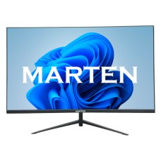 Монитор Marten 27" FocusMax 1K/FHD/75Гц/IPS/HDMI/DP/VGA/Mic-com/динам/Kensigton/фикс.подс/Черный