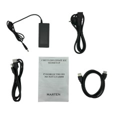 Монитор Marten 27 VisionElite 1K/FHD/180Гц/IPS/2xHDMI/DP/Mic-com/динам/Kensigton/фикс.подс/Черный