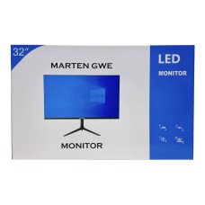 Монитор Marten 31.5'' WinGame 31-1, 3840*2160P IPS, 75гц, 4xUSB3.2, VGA, DP, 2xHDMI, AudioCombo