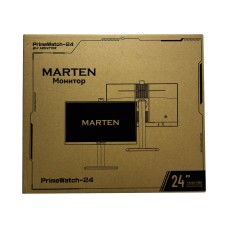 Монитор Marten, Prime Watch 24'', 1920*1080P IPS, 75Гц, VGA, HDMI, DP, встроенная камера