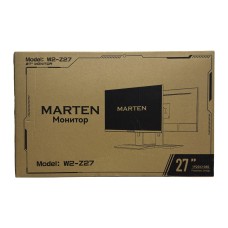 Монитор W2-Z27, 27", 1920*1080,VGA, HDMI, DP, Audio Combo	