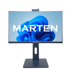 Моноблок Marten 23.8 24F17U2TQ4USAR2HDFICWZ DA238B Series, H610/DDR5/FHD/200W/5MP