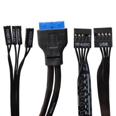 Корпус Marten MATX 2U32U21T1C1A350WB 2xUSB3.2/2xUSB2.0/Type-C/SD/SLIM/2xMic/с БП/Черная