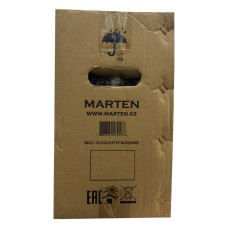 Корпус Marten MATX 2U32U21T1C1A350WB 2xUSB3.2/2xUSB2.0/Type-C/SD/SLIM/2xMic/с БП/Черная