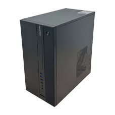 Корпус Marten MATX 2U32U21T1C1A350WB 2xUSB3.2/2xUSB2.0/Type-C/SD/SLIM/2xMic/с БП/Черная