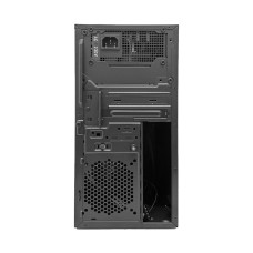 Корпус Marten MATX 2U32U21T1C1A350WB 2xUSB3.2/2xUSB2.0/Type-C/SD/SLIM/2xMic/с БП/Черная