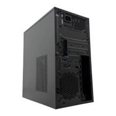 Корпус Marten MATX 2U32U21T1C1A350WB 2xUSB3.2/2xUSB2.0/Type-C/SD/SLIM/2xMic/с БП/Черная