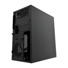 Корпус Marten MATX 2U32U21T1C1A350WB 2xUSB3.2/2xUSB2.0/Type-C/SD/SLIM/2xMic/с БП/Черная