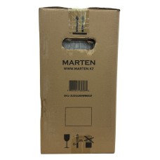 Корпус Marten Micro ATX 2U21A250WB6521 2xUSB2.0/место под Type-C/2xMic/с БП/Черная