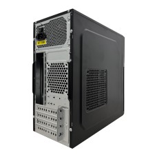 Корпус Marten Micro ATX 2U21A250WB6521 2xUSB2.0/место под Type-C/2xMic/с БП/Черная