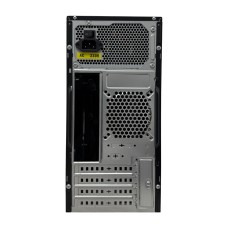 Корпус Marten Micro ATX 2U21A250WB6521 2xUSB2.0/место под Type-C/2xMic/с БП/Черная