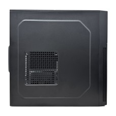 Корпус Marten Micro ATX 2U21A250WB6521 2xUSB2.0/место под Type-C/2xMic/с БП/Черная