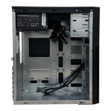 Корпус Marten ATX 2U21A500WB 2xUSB2.0/место под Type-C/2xMic/с БП/Черная