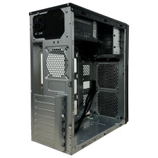 Корпус Marten ATX 2U21A500WB 2xUSB2.0/место под Type-C/2xMic/с БП/Черная