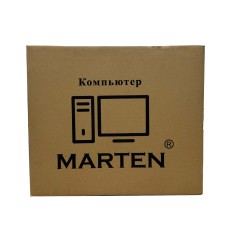 Корпус MARTEN SFF Black /БП/4хUSB3.0/CardReader/2xMic/Slim