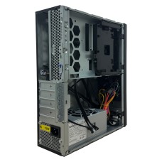 Корпус MARTEN SFF Black Type-C /БП/4хUSB3.0/CardReader/2xMic/Slim