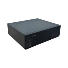 Корпус MARTEN SFF Black Type-C /БП/4хUSB3.0/CardReader/2xMic/Slim