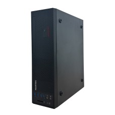 Корпус MARTEN SFF Black Type-C /БП/4хUSB3.0/CardReader/2xMic/Slim