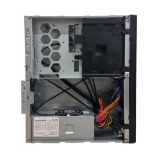 Корпус MARTEN SFF Black Type-C /БП/4хUSB3.0/CardReader/2xMic/Slim