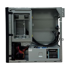 Корпус BS SFF Black-Red /БП/4хUSB3.0/CardReader/2xMic/Slim