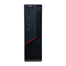Корпус BS SFF Black-Red /БП/4хUSB3.0/CardReader/2xMic/Slim