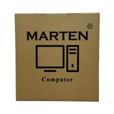 Корпус MARTEN SFF Black-Red /БП/4хUSB3.0/CardReader/2xMic/Slim