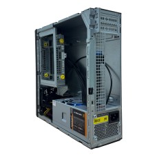 Корпус MARTEN SFF Black-Red /БП/4хUSB3.0/CardReader/2xMic/Slim