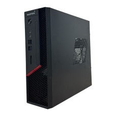 Корпус MARTEN SFF Black-Red /БП/4хUSB3.0/CardReader/2xMic/Slim