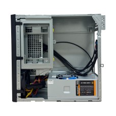 Корпус MARTEN SFF Black-Red /БП/4хUSB3.0/CardReader/2xMic/Slim