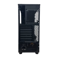 Корпус Marten ATX 2U31U22T1A650WB 2xUSB3.2/USB2.0/2xType-C/2xMic/с БП/Черная