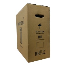 Корпус Marten ATX 2U31U22T1A650WB 2xUSB3.2/USB2.0/2xType-C/2xMic/с БП/Черная