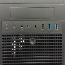 Корпус Marten ATX 2U31U22T1A650WB 2xUSB3.2/USB2.0/2xType-C/2xMic/с БП/Черная