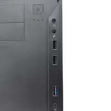 Корпус Marten MATX 1U32U21T1A250WB USB3.2/2xUSB2.0/Type-C/2xMic/с БП/Черная