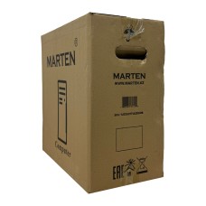 Корпус Marten MATX 1U32U21T1A250WB USB3.2/2xUSB2.0/Type-C/2xMic/с БП/Черная