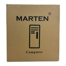 Корпус Marten MATX 2U32T1C1A250WB 2xUSB3.2/2xType-C/SD/2xMic/с БП/Черная