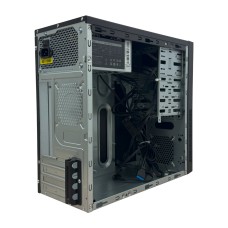 Корпус Marten MATX 2U32T1C1A250WB 2xUSB3.2/2xType-C/SD/2xMic/с БП/Черная