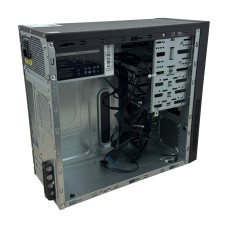 Корпус Marten MATX 2U32T1C1A250WB 2xUSB3.2/2xType-C/SD/2xMic/с БП/Черная