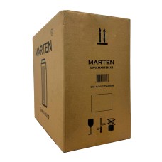 Корпус Marten MATX 2U34U21T1A250WB 2xUSB3.2/4xUSB2.0/Type-C/2xMic/с БП/Черная