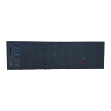 Корпус NoName SFF Black Type-C /БП/4хUSB3.0/CardReader/2xMic/Slim